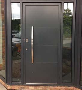 Hormann Aluminium Front Entrance Door
