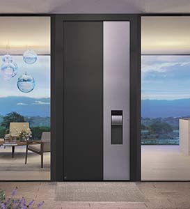 Hormann Aluminium ThermoCarbon Front Entrance Door